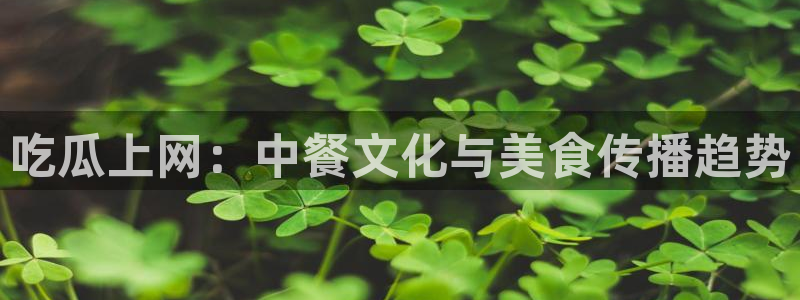 51国产吃瓜在线今日吃瓜：吃瓜上网：中餐文化与美食传播趋势
